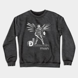 DogeCoin Man is Here to Save The World Crewneck Sweatshirt